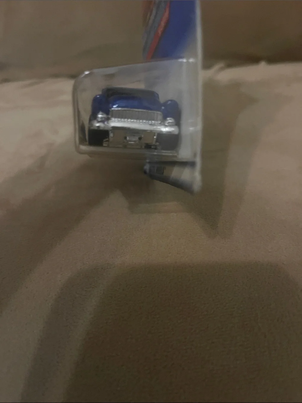 Mattel Hot Wheels Blue '55 Chevy Die-Cast Car - Picture 4 of 5